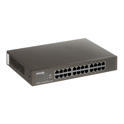 Product Network Switch Tenda 24-port Gigabit Ethernet Unmanaged Blue base image