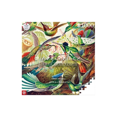 Product Puzzles Imagination Ernst Haeckel Hummingbirds 1000 elements base image
