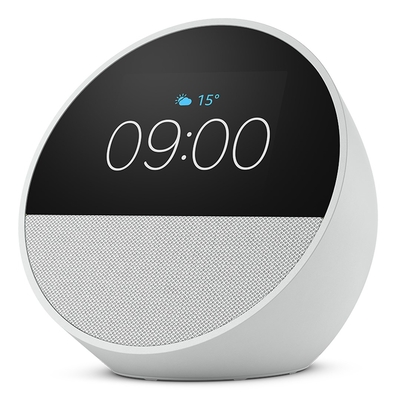 Product Smart Hub Amazon Echo Spot (2024) Glacier White base image
