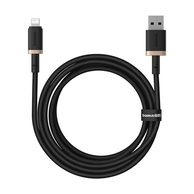 Product Καλώδιo USB Baseus Dura Type A to IP 2.4A 2m fast charging Black, Gold base image