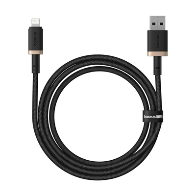 Product Καλώδιo USB Baseus Dura Type A to IP 2.4A fast charging Black, Gold base image