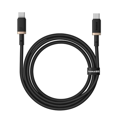 Product Καλώδιo USB Baseus Dura Type-C to Type-C 100W fast charging 1m Black, Gold base image