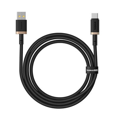 Product Καλώδιo USB Baseus Dura USB Type A to Type-C 60W fast charging 1m Black, Gold base image