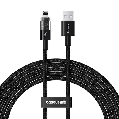 Product Καλώδιo USB Baseus Gem USB to IP 2.4A fast charging 2m Black base image