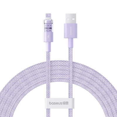 Product Καλώδιo USB Baseus Gem USB to IP 2.4A fast charging 2m Purple base image