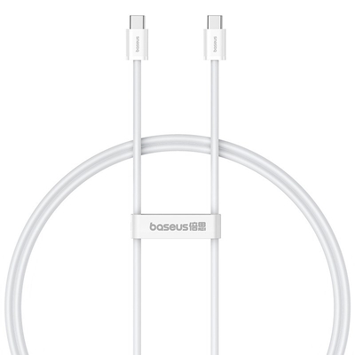 Product Καλώδιo USB Baseus Superior Type-C to Type-C data 1m 30W White base image