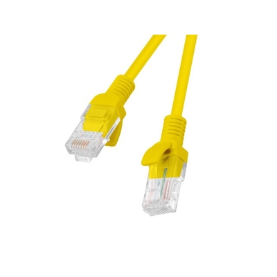 Product Καλώδιο Δικτύου Lanberg cat.5E UTP 3M Yellow FLUKE PASSED 10-PACK base image