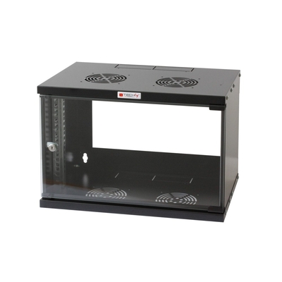 Product Καμπίνα Δικτύου Techly Wall 19 6U D450 Black Assembled" I-CASE EL-1006B45 base image