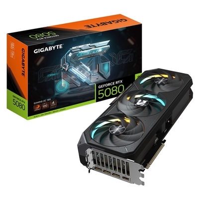 Product Κάρτα Γραφικών Gigabyte GeForce RTX 5080 GAMING OC 16G - GV-N5080GAMING OC-16GD base image