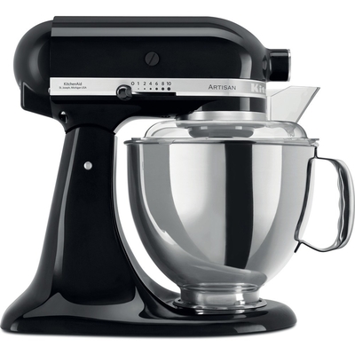 Product Κουζινομηχανή KitchenAid 5KSM175PSEOB 300W Black, Stainless steel base image