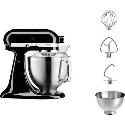 Product Κουζινομηχανή KitchenAid Artisan 5KSM185PS 300W 4.8 L Black base image