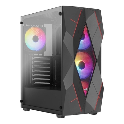 Product Κουτί Η/Υ Aerocool PGS Volcan-G-BK-V1 base image