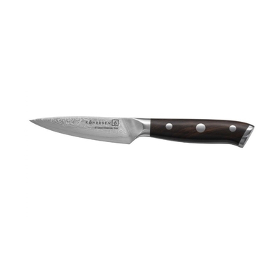Product Μαχαίρι Paring Kohersen Elegance Ebony Wood Vegetable cutter Damascus steel 8,9 cm base image