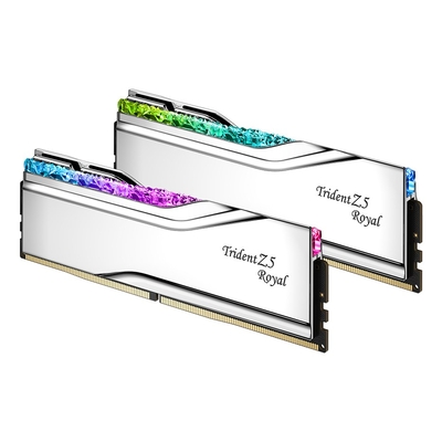 Product Μνήμη RAM Σταθερού DDR5 32GB G.Skill Trident Z5 Royal F5-6000J2836G16GX2-TR5S 2 x 16GB base image