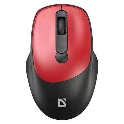Product Ποντίκι Ασύρματο Defender FEAM MM-296 RF SILENT RED base image