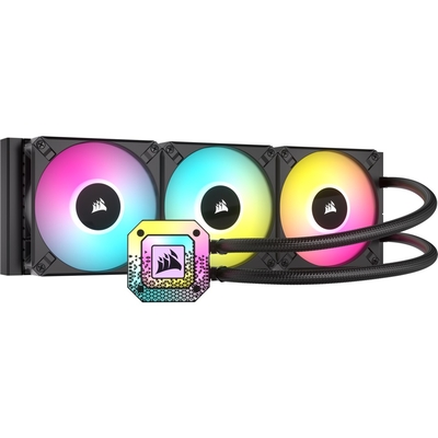 Product Υδρόψυξη Επεξεργαστή Corsair iCUE H150i ELITE CAPELLIX XT 12cm Black 1 pc(s) base image