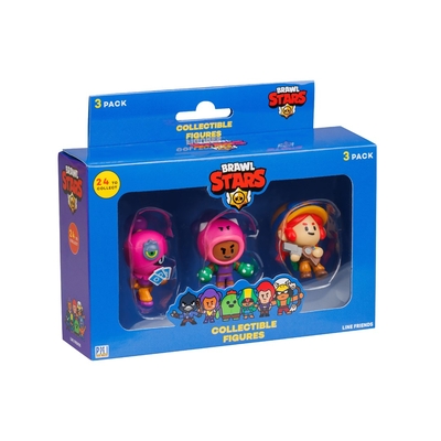 Product Φιγούρα Bandai Brawl Stars S1 Figures - 3 Pack Ver.B base image