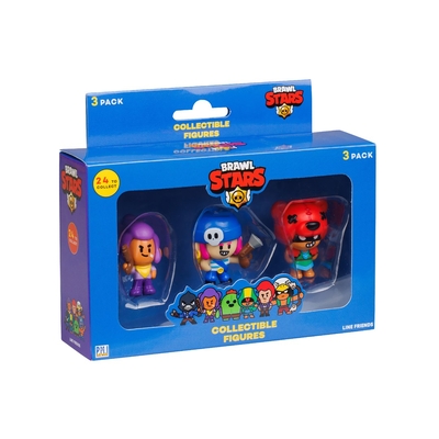 Product Φιγούρα Bandai Brawl Stars S1 Figures - 3 Pack Ver.D base image