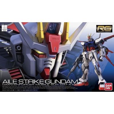 Product Φιγούρα Bandai Rg 1/144 Aile Strike Gundam Bl base image