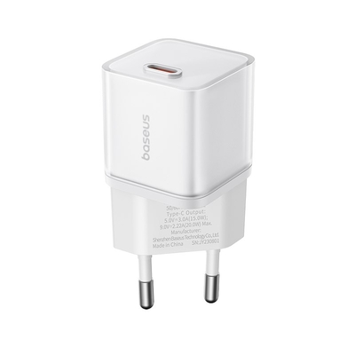 Product Φορτιστής Πρίζας Baseus GAN5S P10162503213-00 Mains 20W White base image