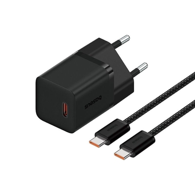 Product Φορτιστής Πρίζας Baseus P10110902113-01 USB-C GaN5 mini 30W mains Black base image