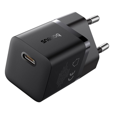 Product Φορτιστής Πρίζας Baseus P10110909113-00 USB-C GaN5 mini 25W mains Black base image