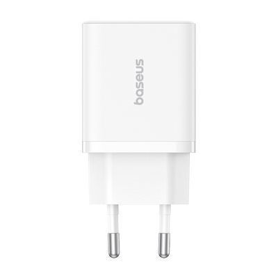 Product Φορτιστής Πρίζας Baseus P10111404213-00 Cube USB-C / USB-A 30W mains White base image