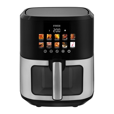Product Φριτέζα Αέρος N'oveen AF770 X-LINE Greaseless deep fat Black, Silver base image