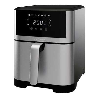 Product Φριτέζα Αέρος ProfiCook PC-FR 1269 H Single 8 L 1800W Black, Stainless steel base image