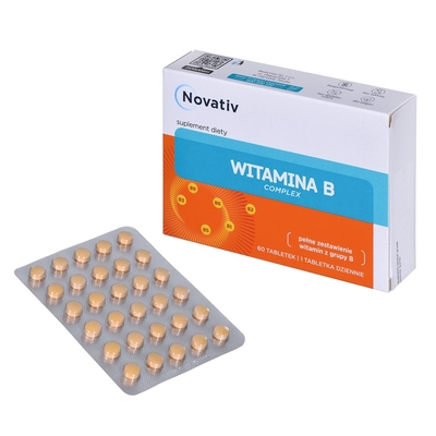 Product Βιταμίνες Novativ Vitamin B Complex 60 tablets base image