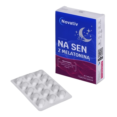 Product Βιταμίνες Novativ Na sen with melatonin 30 tablets base image