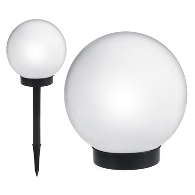 Product Εξωτερικό Φωτιστικό GreenBlue Solar Sphere 15x15x48cm, White LED, GB121 base image