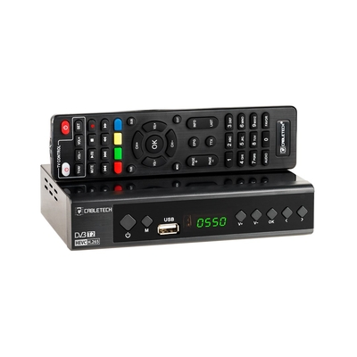 Product Ψηφιακός Δέκτης Tuner DVB-T2 H.265 HEVC Cabletech base image