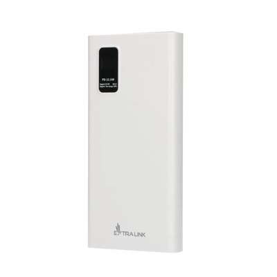 Product Powerbank Extralink EPB-067W 10000mAh White / Fast Charging, USB-C base image