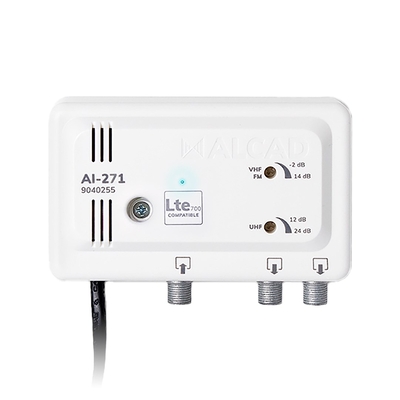 Product Ενισχυτής Ιστού Broadband TV Amplifier: Alcad AI-271 (1I/2Out LTE700) base image
