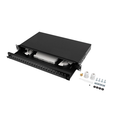 Product Patch Panel Lanberg FOP1-24ST-FCB base image
