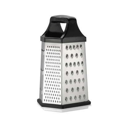 Product Τρίφτης Resto Kitchenware 95413 / with container Black, stainless steel base image
