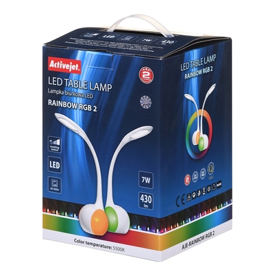 Product Φωτιστικό Activejet LED desk lamp AJE-RAINBOW RGB 2 base image