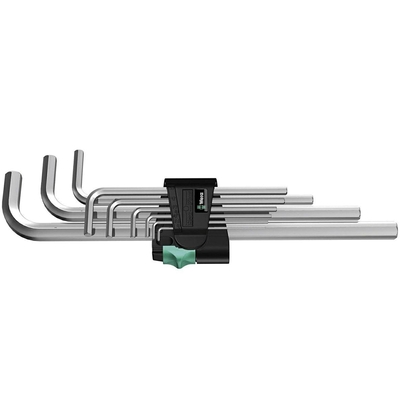 Product Κλειδιά Allen Wera 05021909001 hex key L-shaped hex key set Metric 9 pc(s) base image