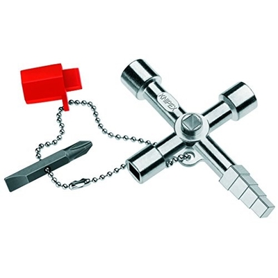 Product Πολύκλειδο Knipex 00 11 04 utility/control cabinet key base image