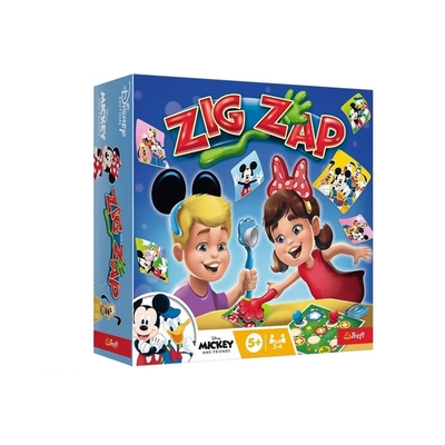 Product Επιτραπέζιο Παιχνίδι ZIG ZAP Disney Arcade Game 02438 Clubs base image