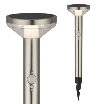 Product Ηλιακό Φωτιστικό Solar LED Maclean IP44, Li-ion 18650 3.7V 1200 mAh, knock-in, MCE465 C / M base image
