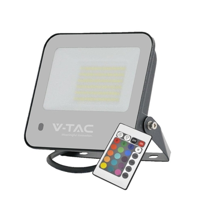 Product Προβολείς LED V-TAC 50W IP65 Pilot VT-44053 RGB+6500K 4000lm base image