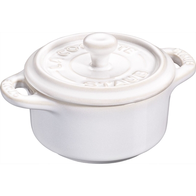 Product Γάστρα Staub GIFT GIVING Mini cocotte round 200 ml, ivory base image