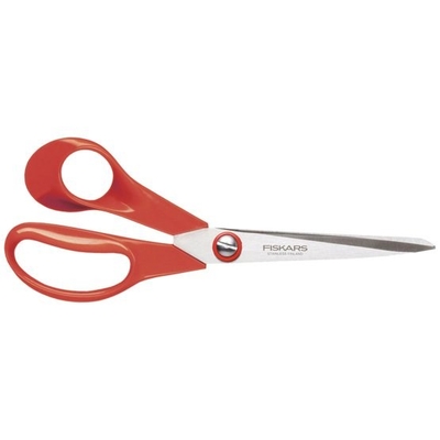 Product Ψαλίδι Fiskars 1000814 Universal Straight cut Red, stainless steel base image