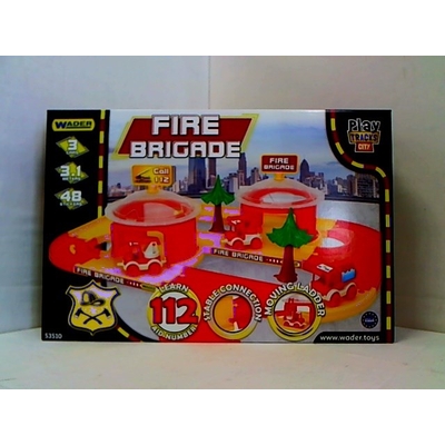 Product Εκπαιδευτικό Παιχνίδι Wader Play Tracks City fire brigade 53510 35107 base image
