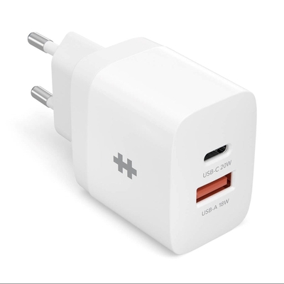 Product Φορτιστής Πρίζας Hyper HJ205EU Tablet White AC Fast charging Indoor base image