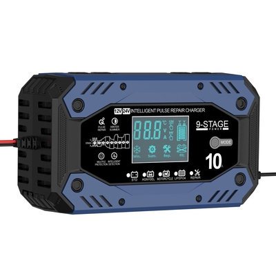 Product Φορτιστής Μπαταρίας Automatic Rectifier with LCD 24V 5A / 12V 10A LiFePO4 / AGM base image