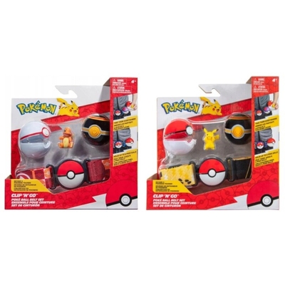 Product Μινιατούρα Pokeball Set with Figures 95283 base image