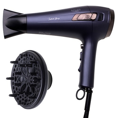 Product Πιστολάκι Μαλλιών Adler with retractable cord - 2400W + diffuser base image